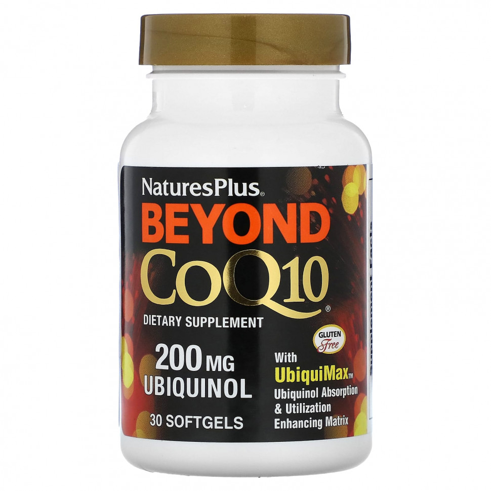  NaturesPlus, Beyond CoQ10, 200 , 30      -     , -, 