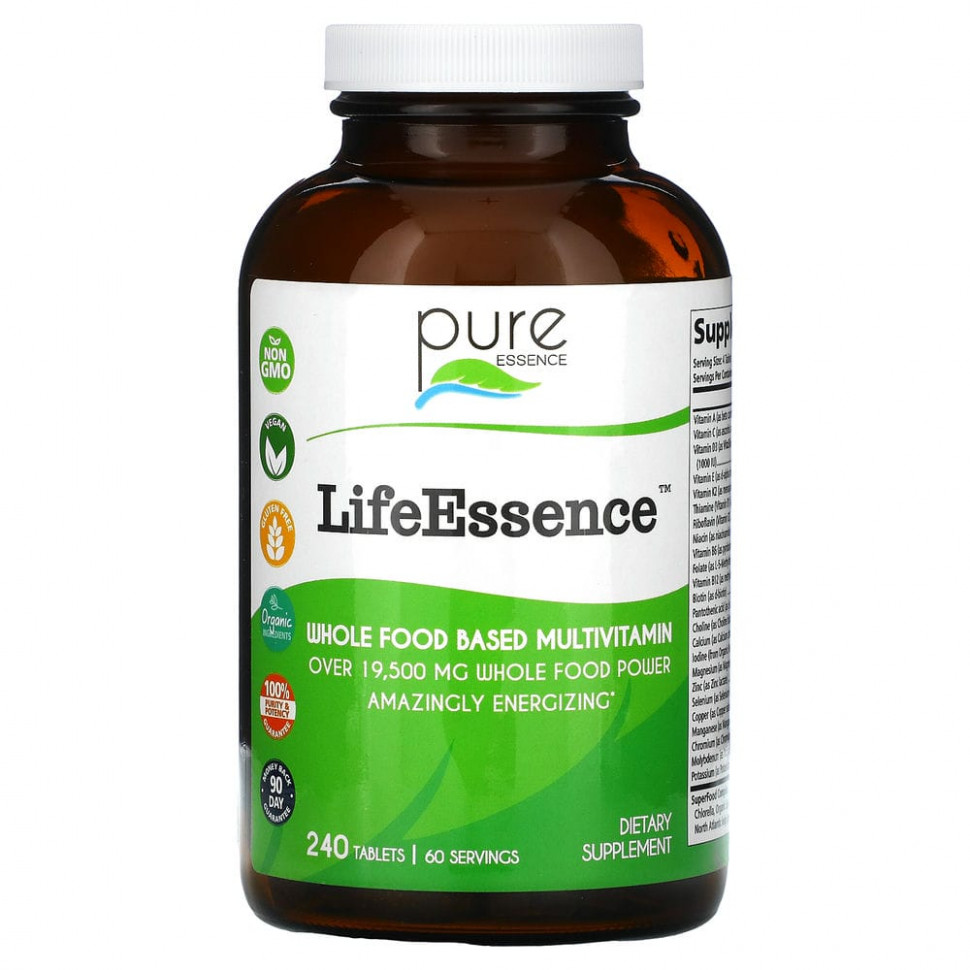 ������ ������ Pure Essence, LifeEssence, ������������� ��������������, 240 ��������  IHerb (������) ����