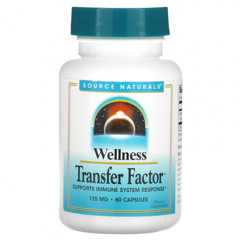 ������ ������ Source Naturals, Wellness, Transfer Factor, 125 ��, 60 ������  IHerb (������) ����