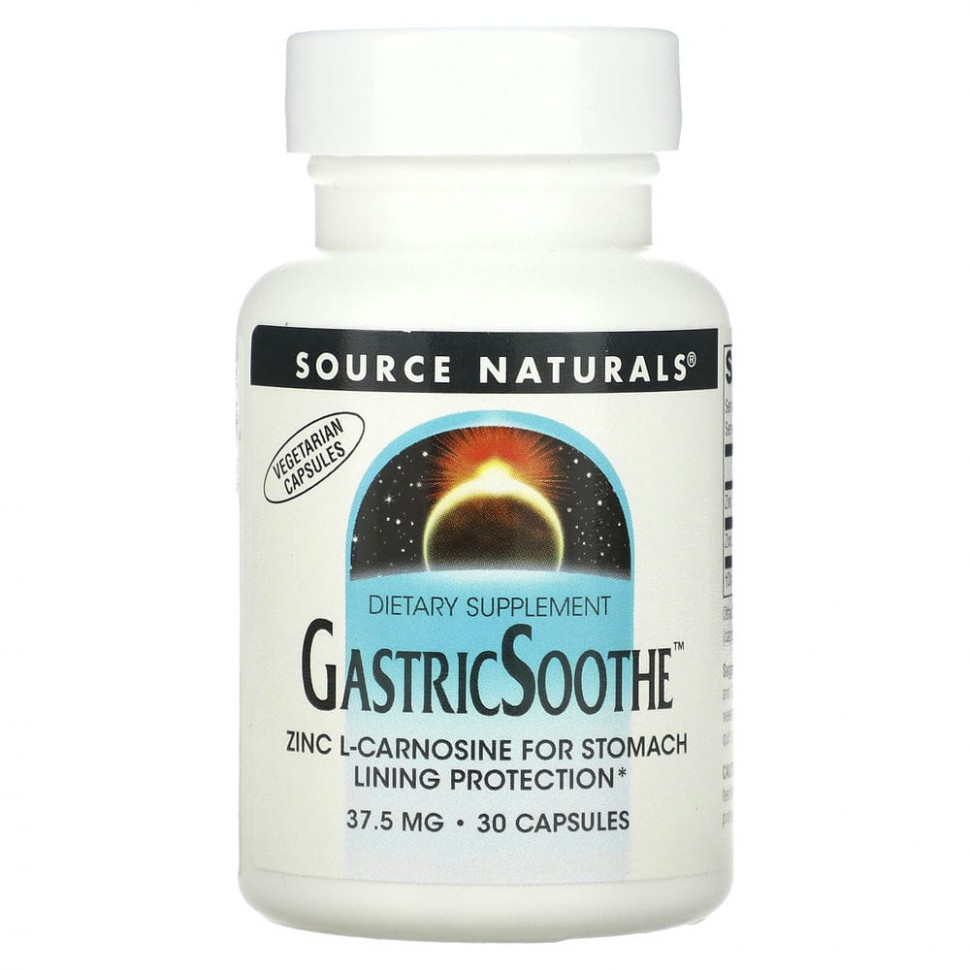 ������ ������ Source Naturals, GastricSoothe, 37,5 ��, 30 ������  IHerb (������) ����