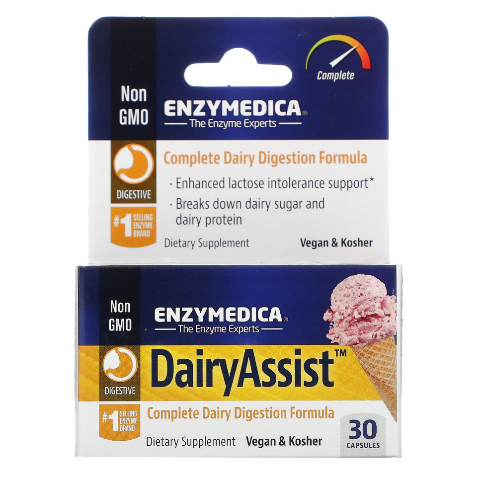 ������ ������ Enzymedica, DairyAssist, 30 ������  IHerb (������) ����