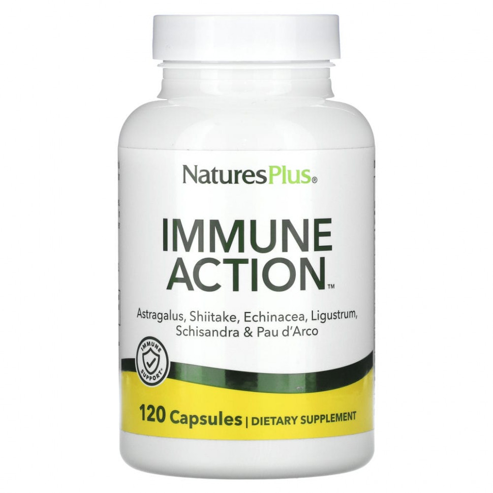 ������ ������ NaturesPlus, ������������������� �������� Immune Action, 120 ������������ ������  IHerb (������) ����