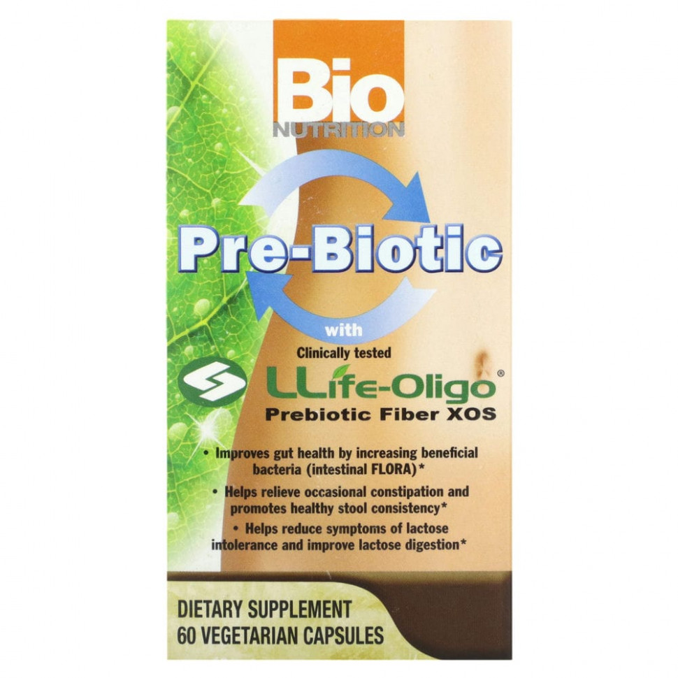 ������ ������ Bio Nutrition, Pre-Biotic, 60 �������������� ������  IHerb (������) ����