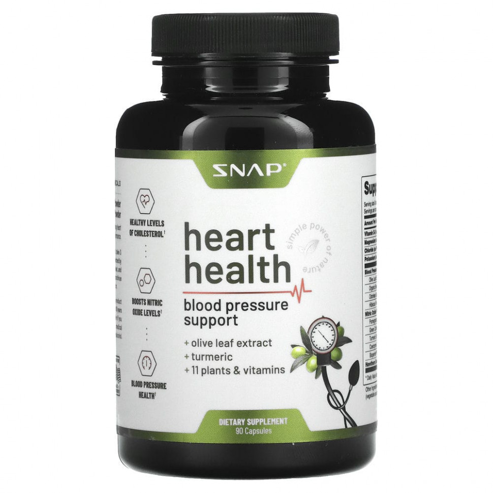 ������ ������ Snap Supplements, Heart Health`` 90 ������  IHerb (������) ����