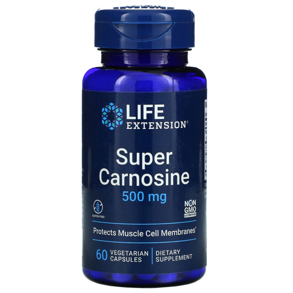  Life Extension, Super Carnosine, 500 , 60      -     , -, 