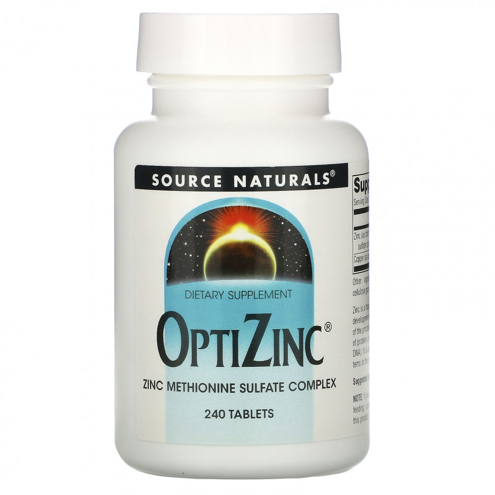  Source Naturals, OptiZinc, , 240     -     , -, 