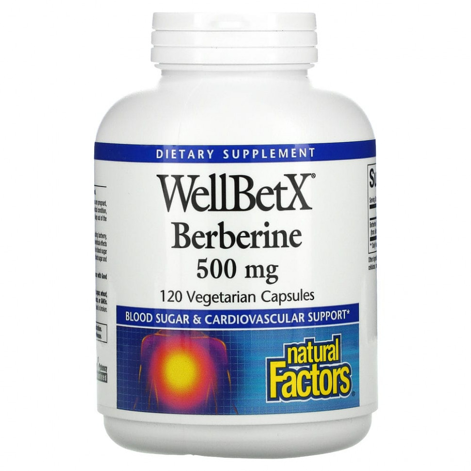  Natural Factors, WellBetX, , 500 , 120      -     , -, 