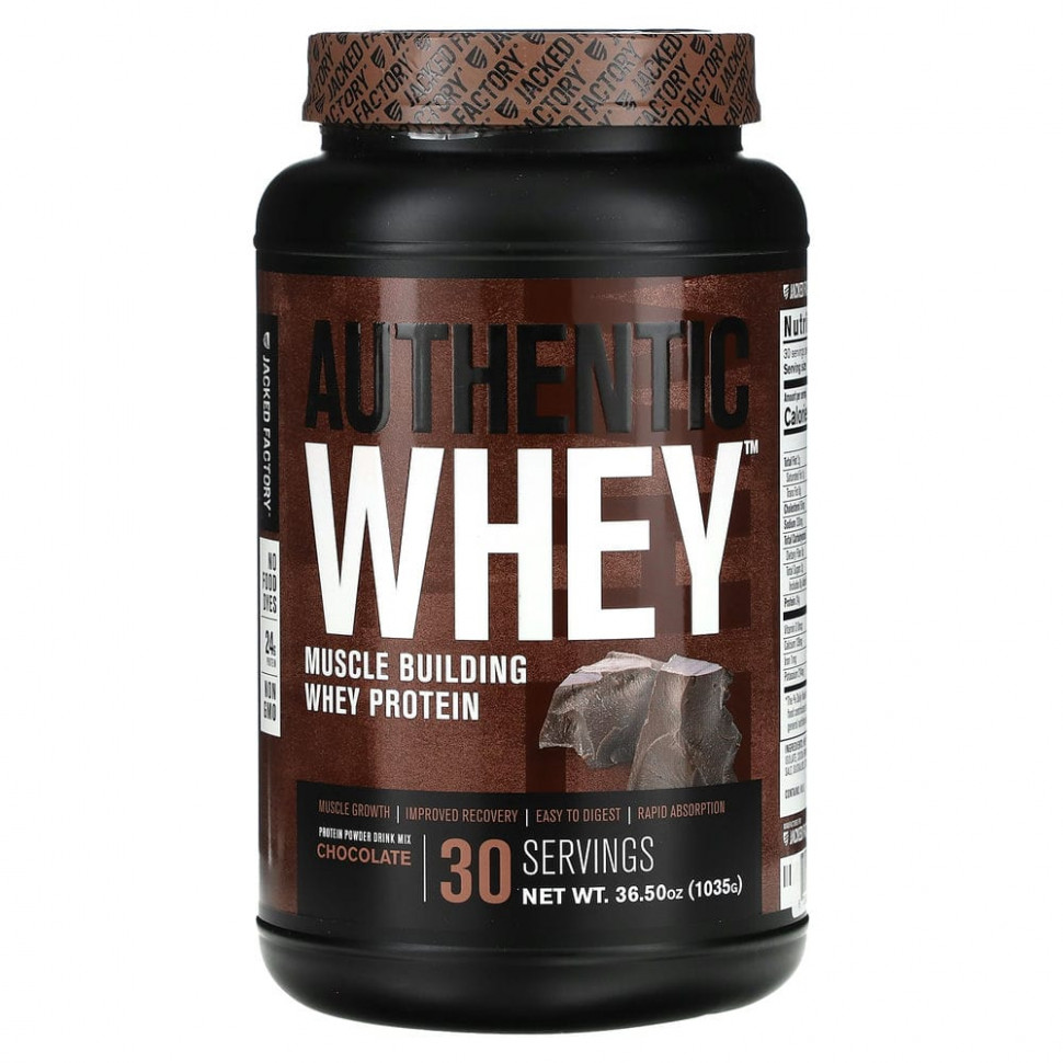  Jacked Factory, Authentic Whey,      ,  , 1035  (36,5 )    -     , -, 