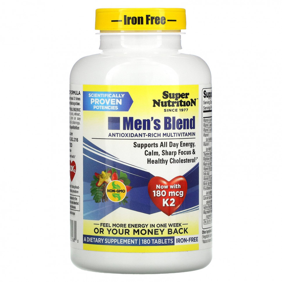  Super Nutrition, Men's Blend,   , , 180     -     , -, 