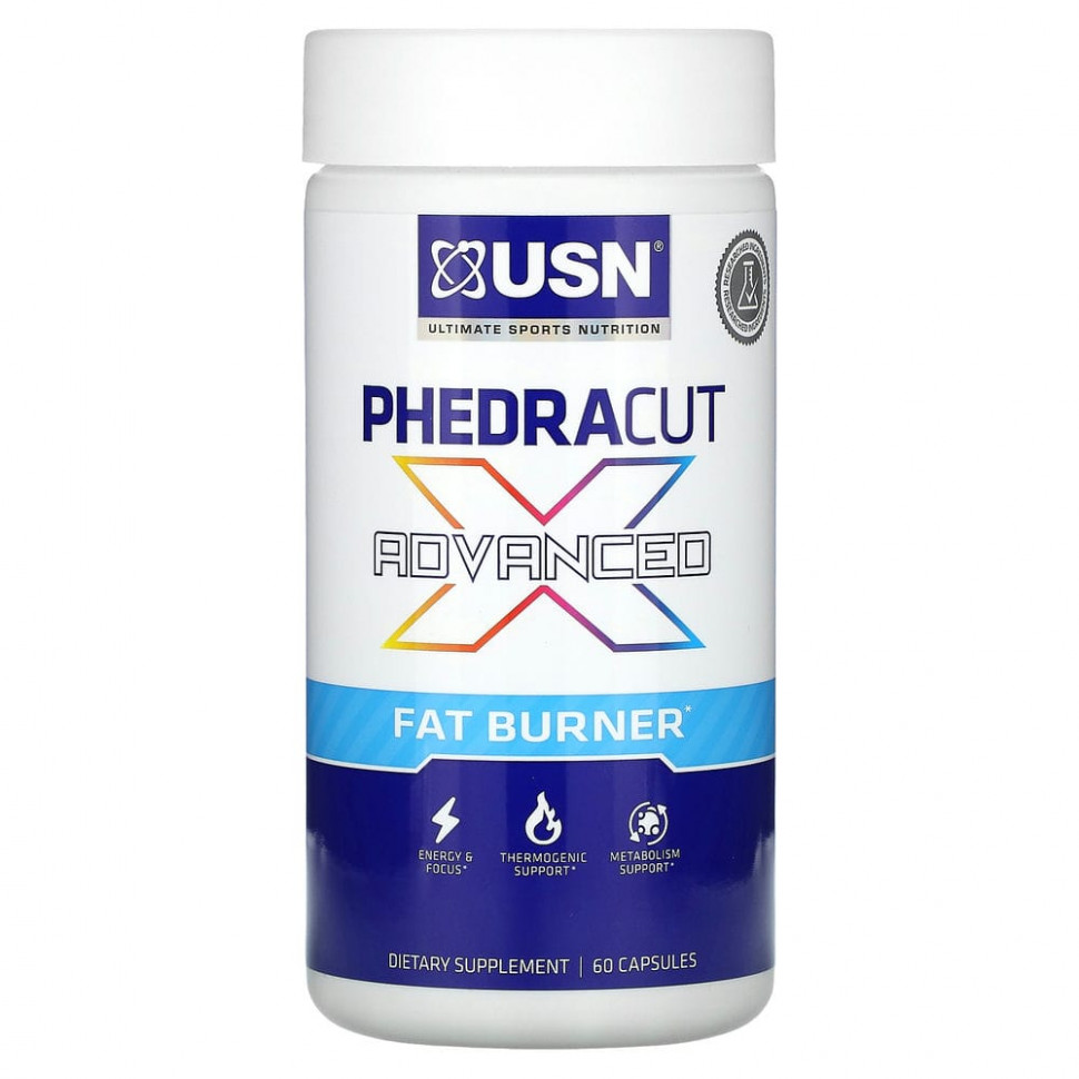 ������ ������ USN, Phedracut Advanced X, 60 ������  IHerb (������) ����