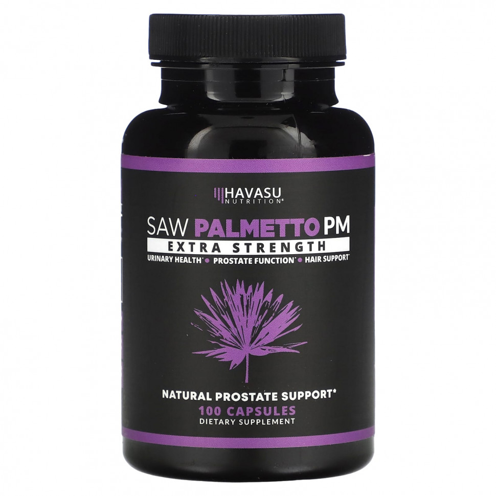  Havasu Nutrition, Saw Palmetto PM,   , 100     -     , -, 