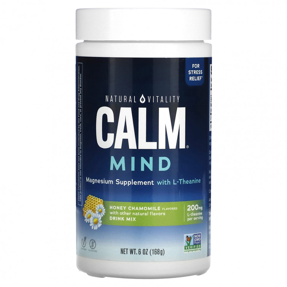  Natural Vitality, CALM Mind,         L-,   , 168  (6 )    -     , -, 