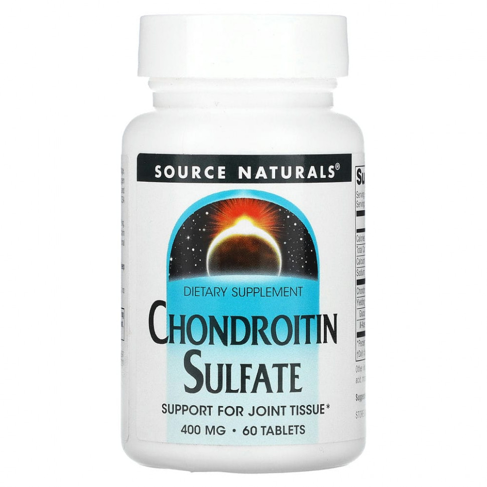   Source Naturals, Chondroitin Sulfate, 400 , 60   IHerb () 