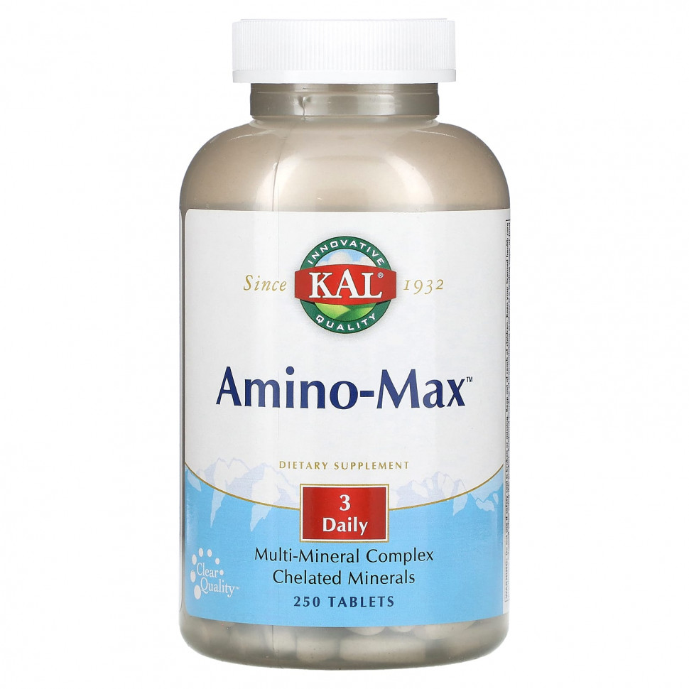  KAL, Amino-Max, 250 Tablets    -     , -, 