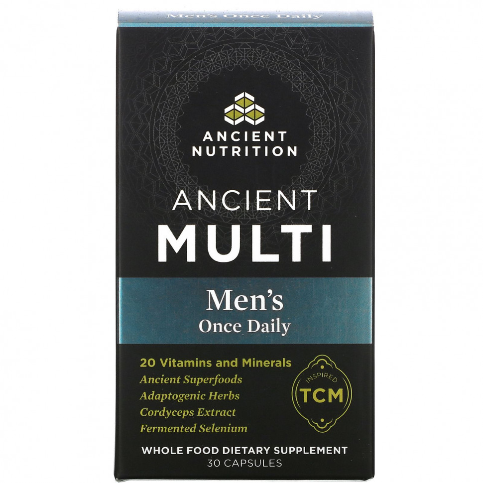  Dr. Axe / Ancient Nutrition, Ancient Multi,    , 30     -     , -, 