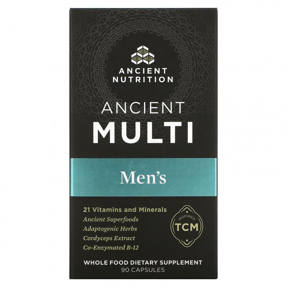  Dr. Axe / Ancient Nutrition, Ancient Multi,  , 90     -     , -, 