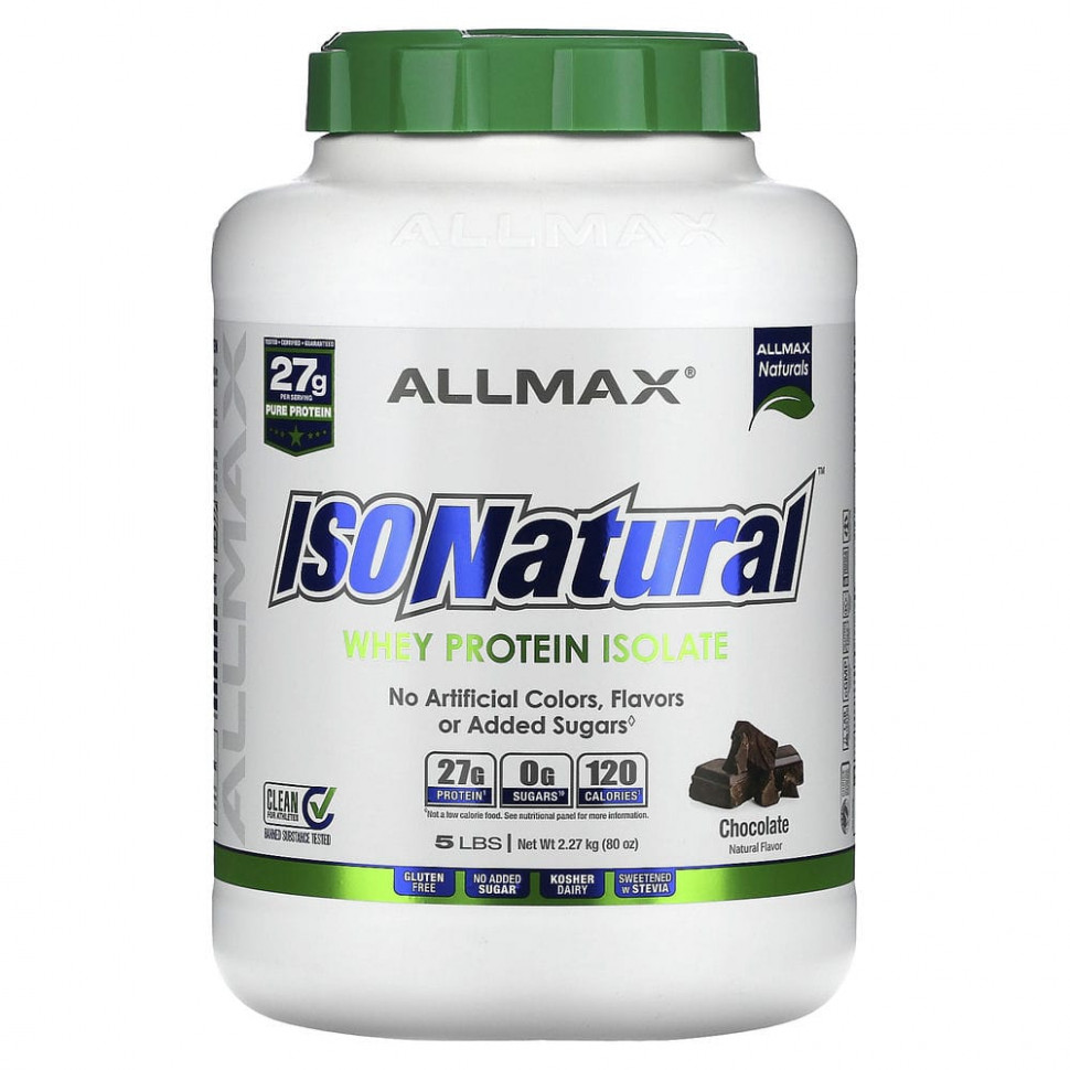  ALLMAX Nutrition, IsoNatural, 100% -   , , 5     -     , -, 