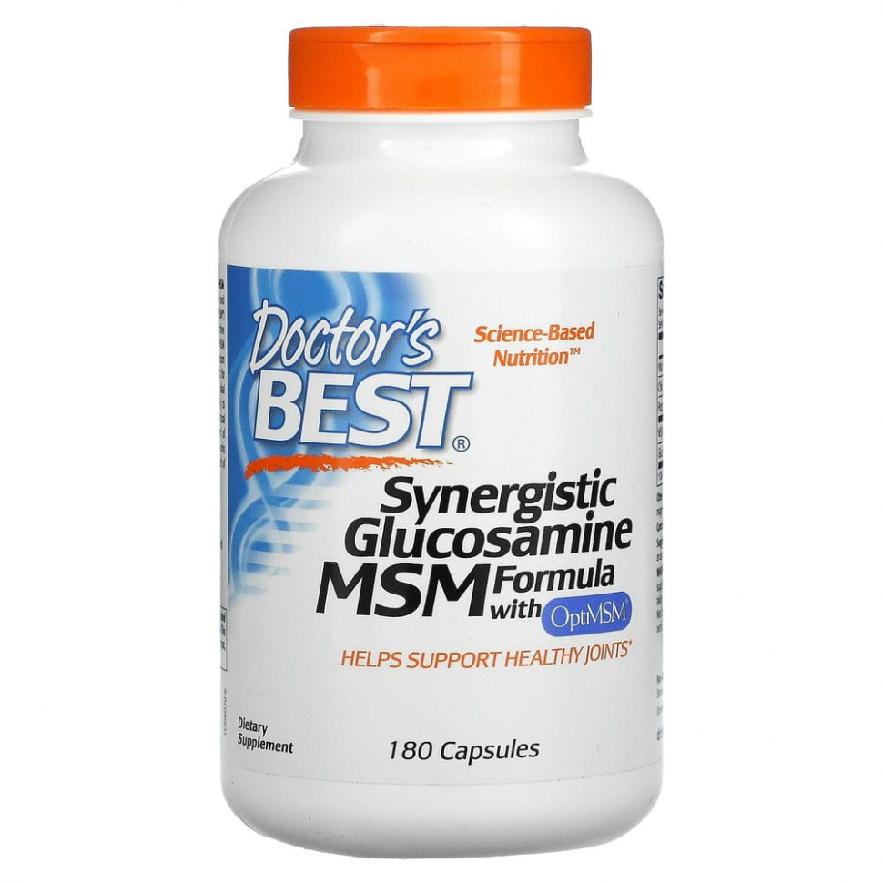 ������ ������ Doctor's Best, ��������������� ������� ����������� � ��� � OptiMSM, 180 ������  IHerb (������) ����