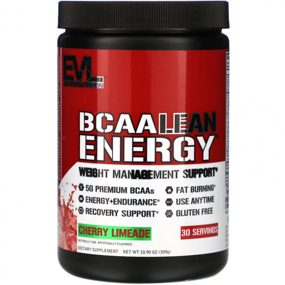  EVLution Nutrition, BCAA LEAN ENERGY,  , 10,90  (309 )    -     , -, 