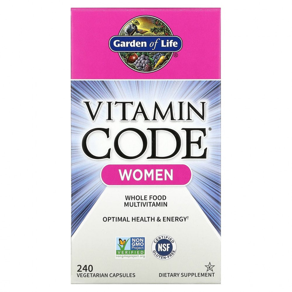  Garden of Life, Vitamin Code,      , 240      -     , -, 