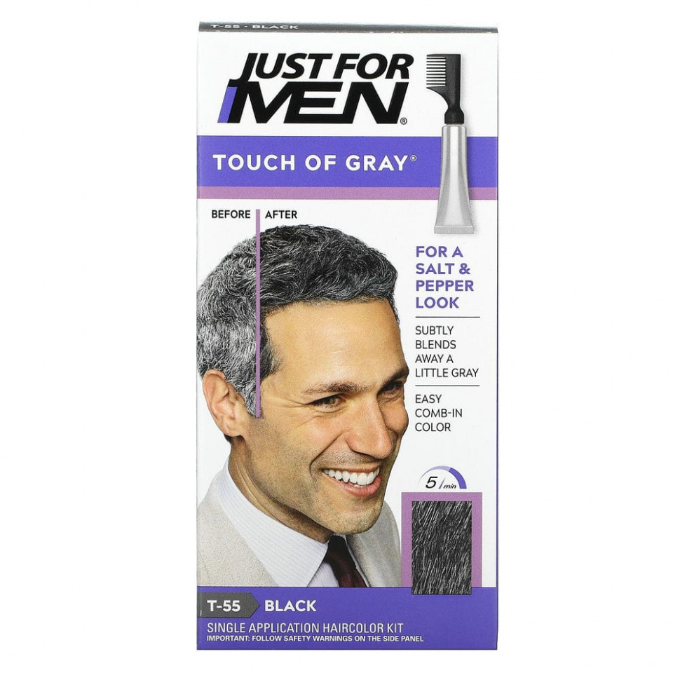  Just for Men,       Touch of Gray,   T-55, 40     -     , -, 