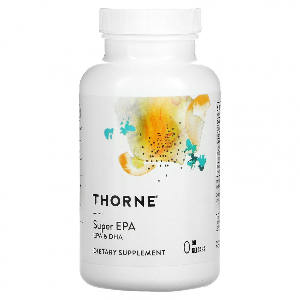 ������ ������ Thorne Research, Super EPA, ��� � ���, 90 ������  IHerb (������) ����