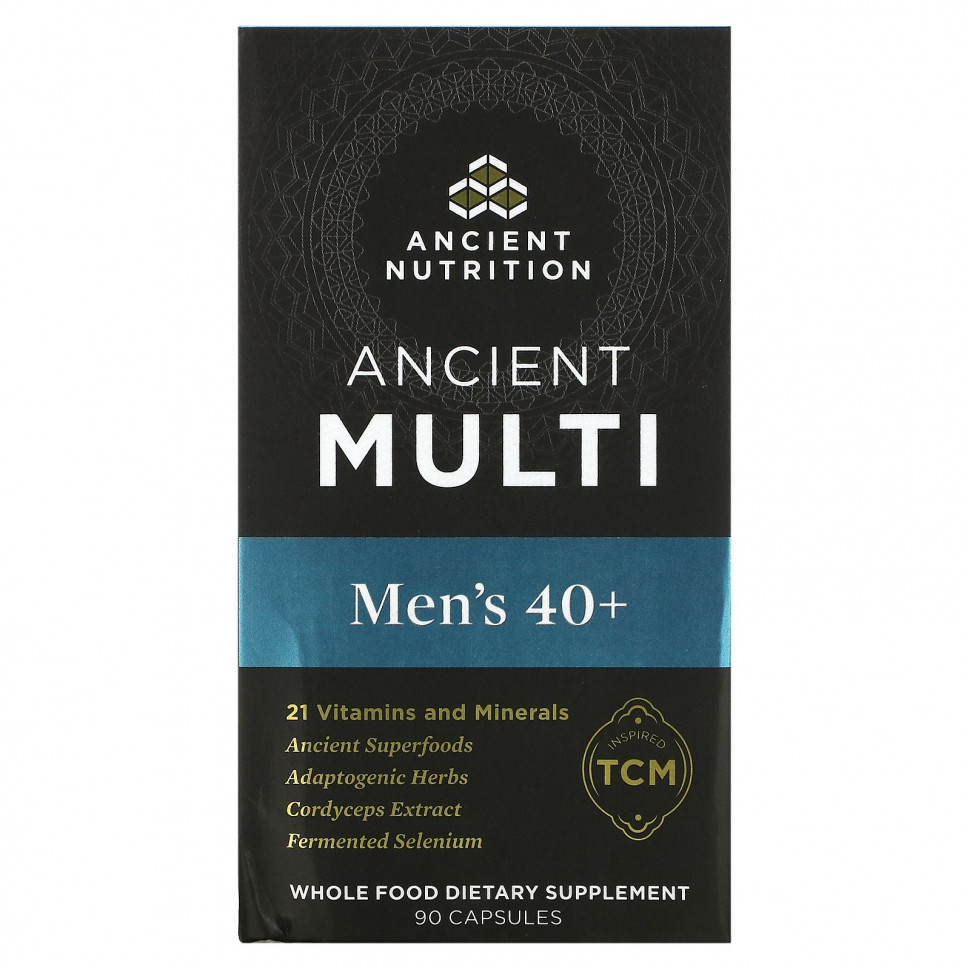  Dr. Axe / Ancient Nutrition, Ancient Multi,    40 , 90     -     , -, 