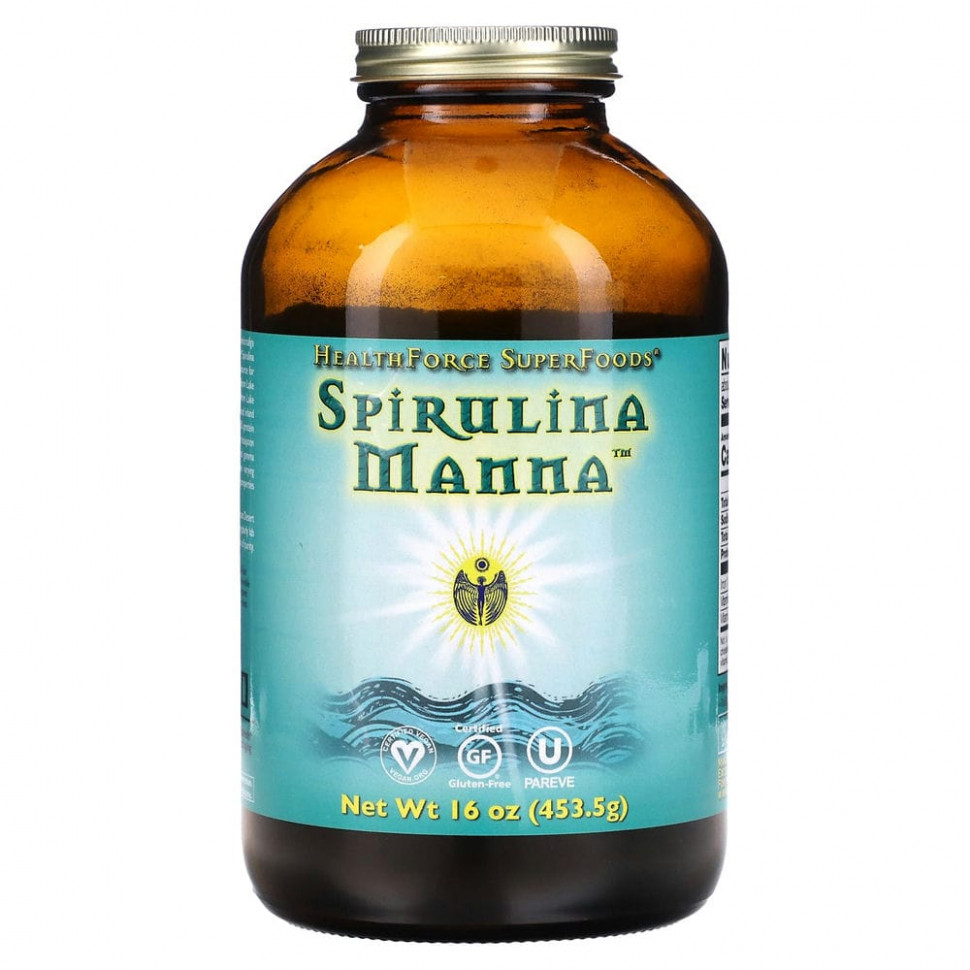  HealthForce Superfoods, Spirulina Manna, 453,5  (16 )    -     , -, 