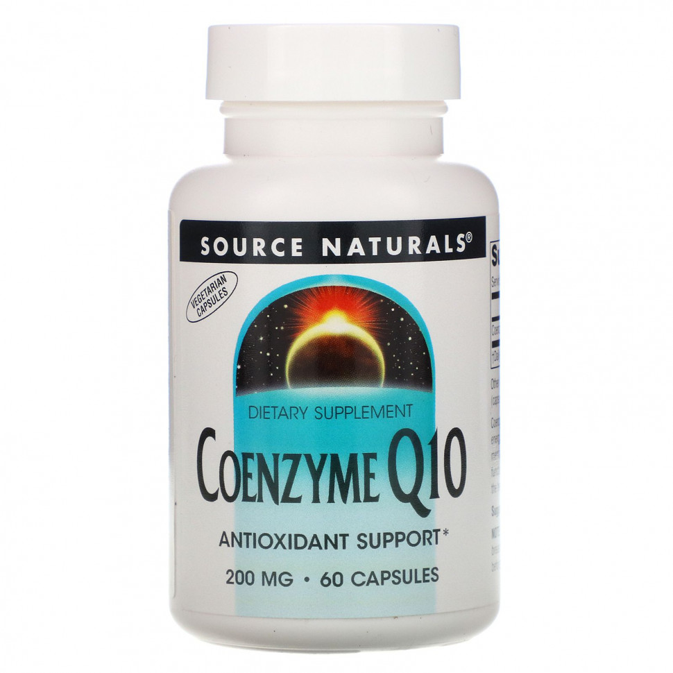  Source Naturals,  Q10, 200 , 60     -     , -, 