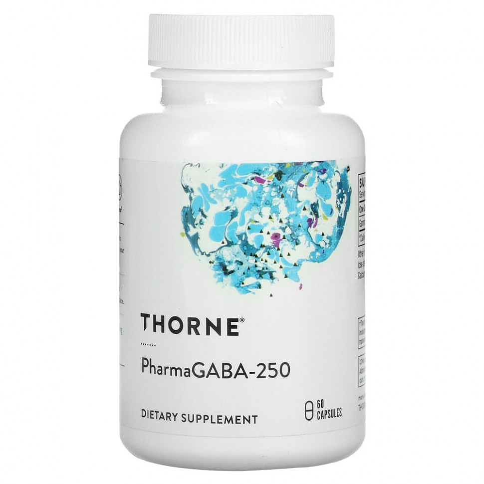  Thorne Research, PharmaGABA-250, 60     -     , -, 