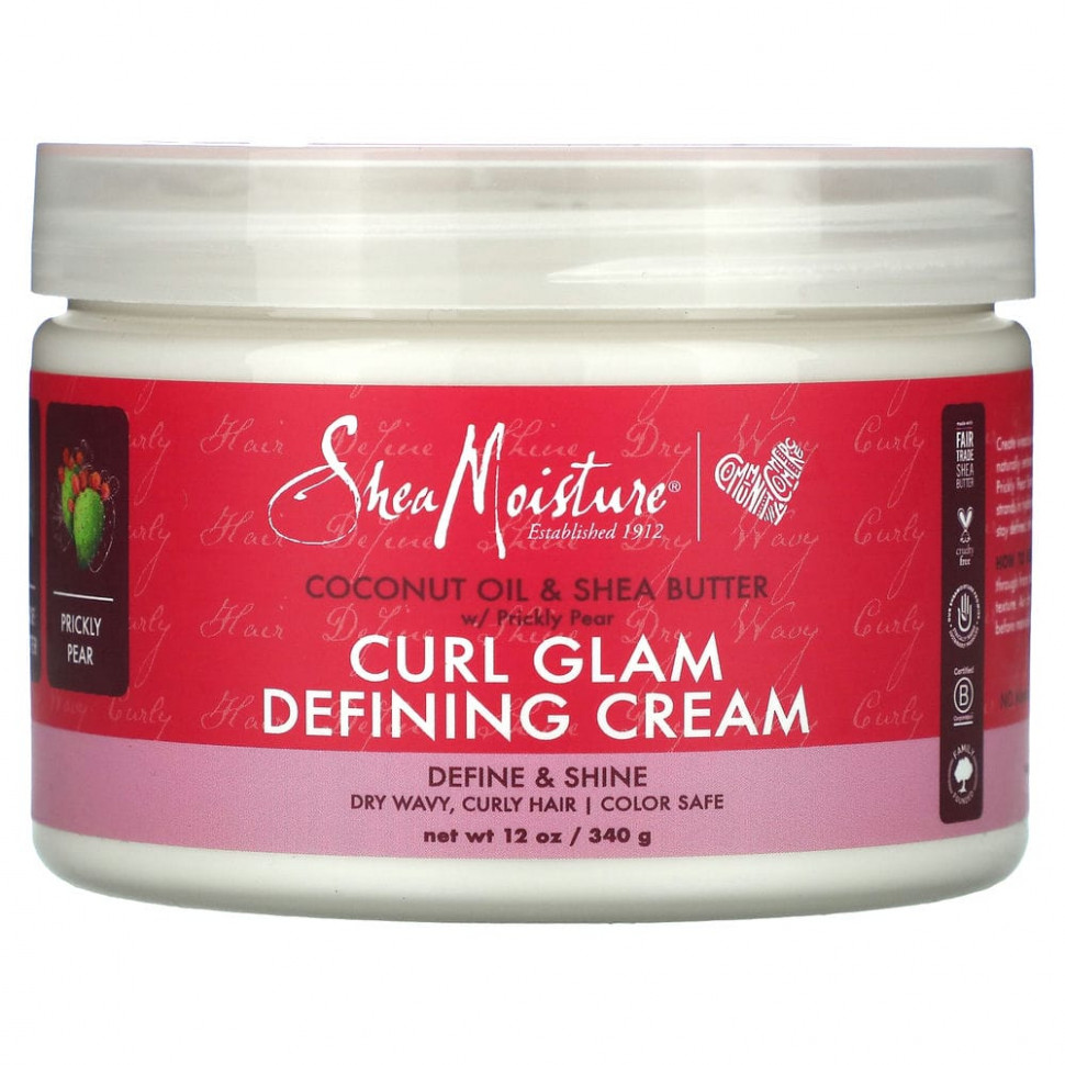  SheaMoisture, Curl Glam Defining Cream,      ,       , 340  (12 )    -     , -, 