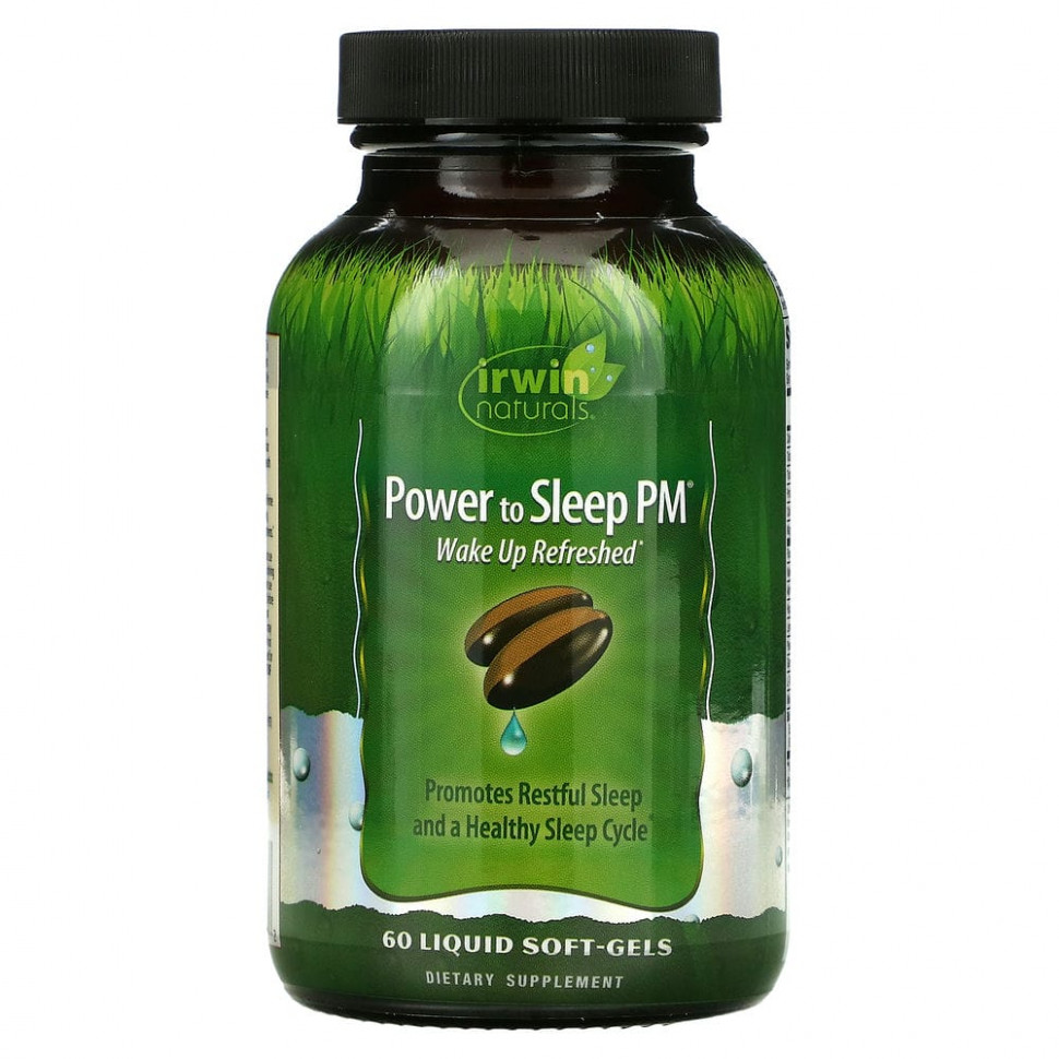  Irwin Naturals, Power to Sleep PM, 60         -     , -, 