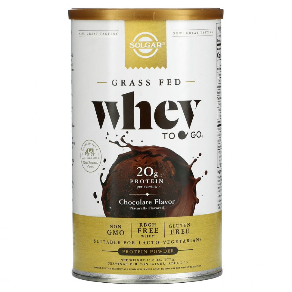  Solgar, Whey To Go,   , , 455  (16 )    -     , -, 