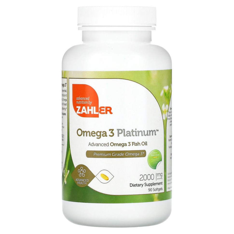  Zahler, Omega 3 Platinum,    -3,  , 1000 , 90     -     , -, 