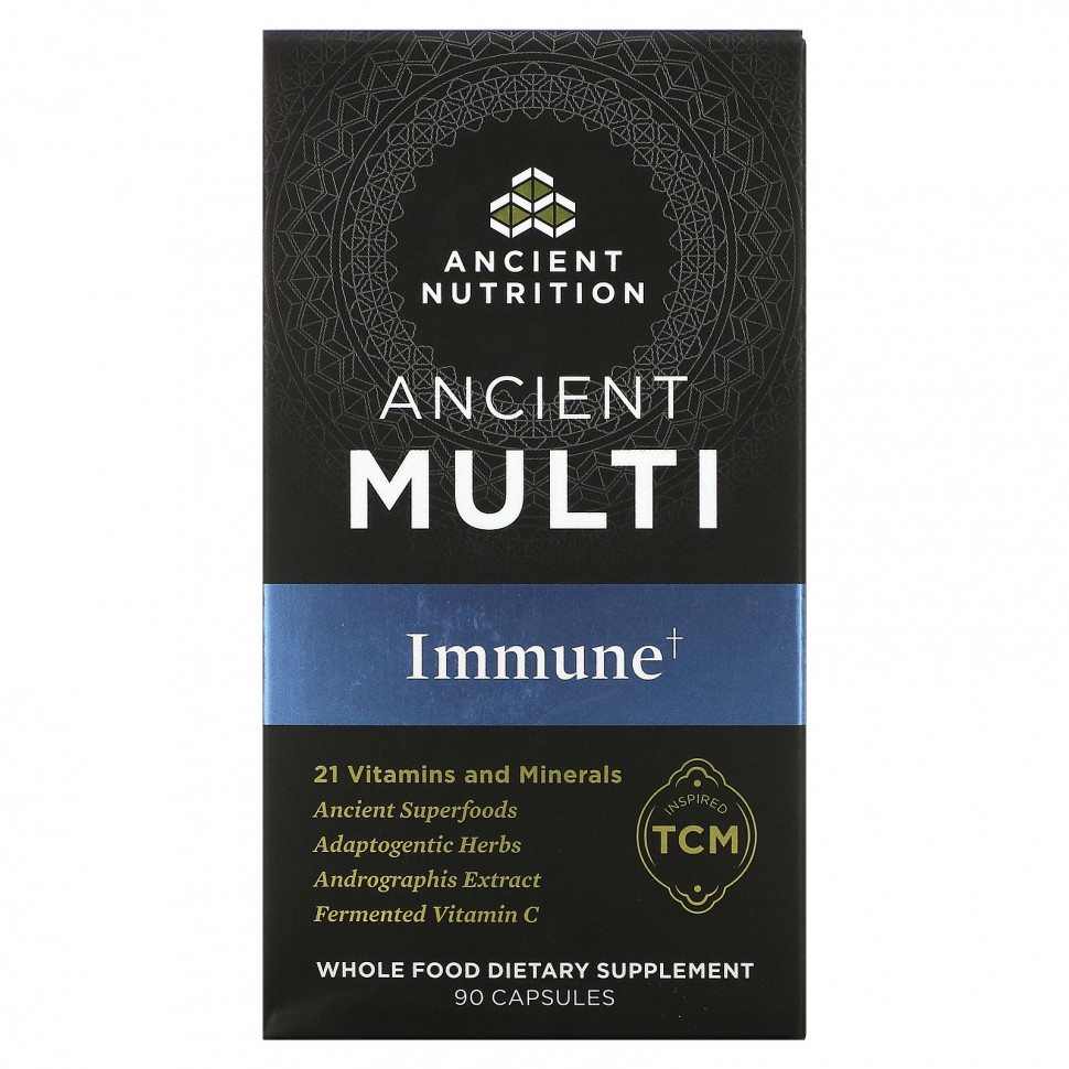  Dr. Axe / Ancient Nutrition, Ancient Multi,  , 90     -     , -, 