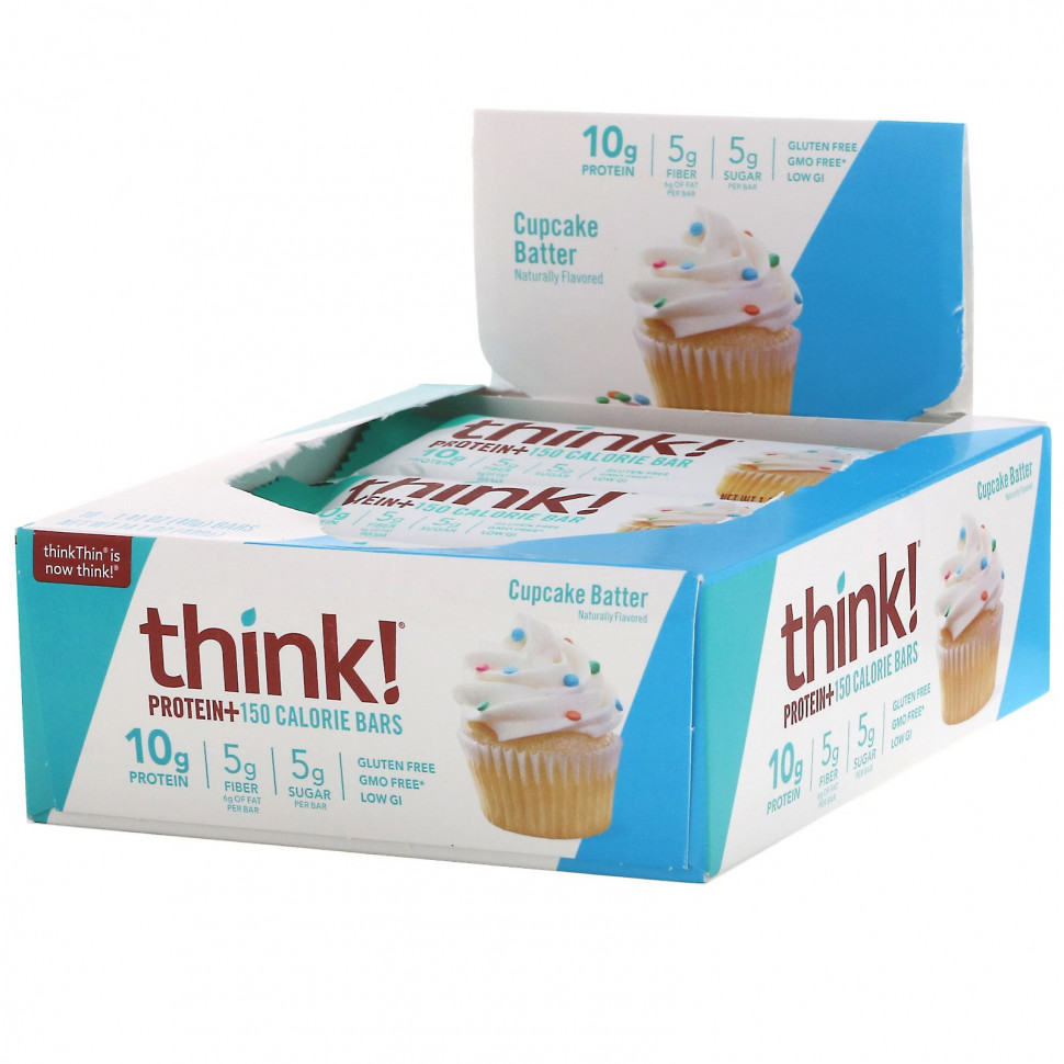  Think !, Protein+, 10  Cupcake Batter  40  (1,41 )  150      -     , -, 