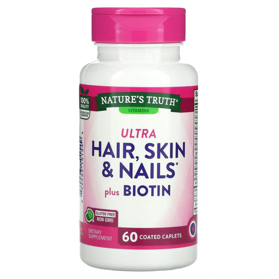  Nature's Truth, Ultra Hair, Skin & Nails  , 60       -     , -, 