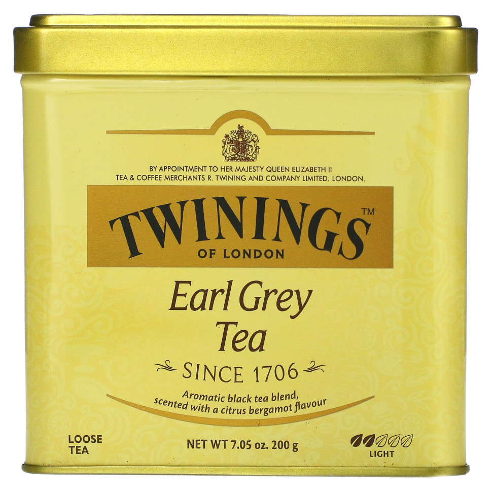 ������ ������ Twinings, Earl Grey, �������� ���, ���������, 200 � (7,05 �����)  IHerb (������) ����