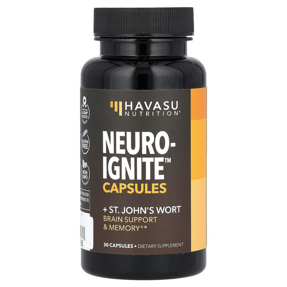  Havasu Nutrition, NeuroIGNITE, 30     -     , -, 