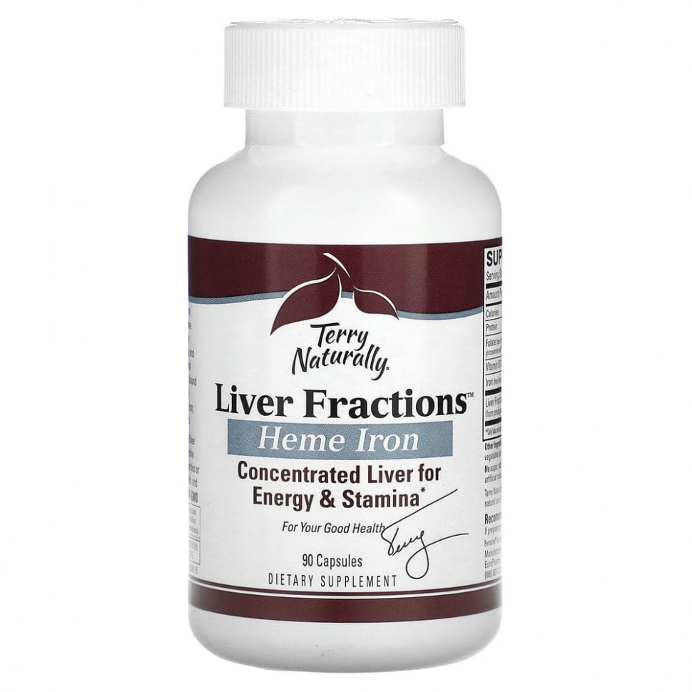 ������ ������ Terry Naturally, Liver Fractions, 90 ������  IHerb (������) ����