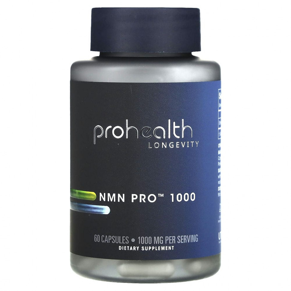  ProHealth Longevity, Uthever, NMN Pro 1000, 500 , 60     -     , -, 