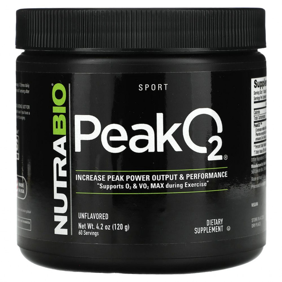  Nutrabio Labs, Peak O2,  , 120  (4,2 )    -     , -, 