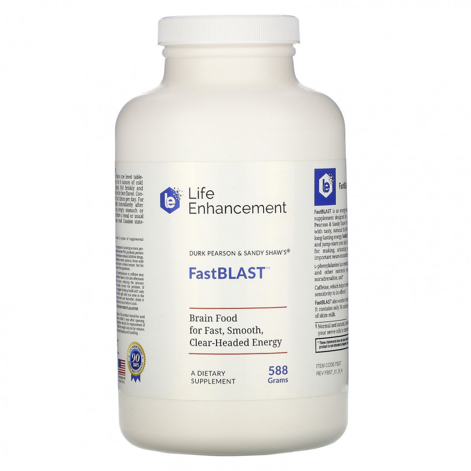  Life Enhancement, Durk Pearson & Sandy Shaw, FastBLAST, 588     -     , -, 