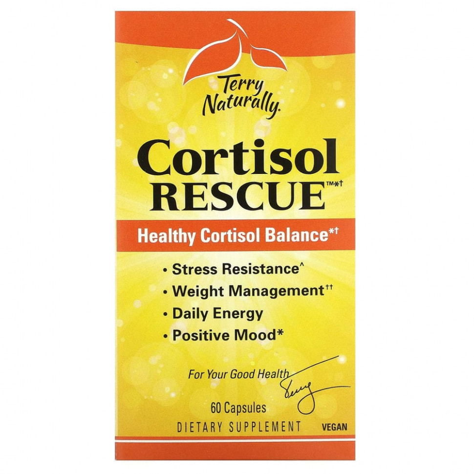  Terry Naturally, Cortisol Rescue, 60     -     , -, 