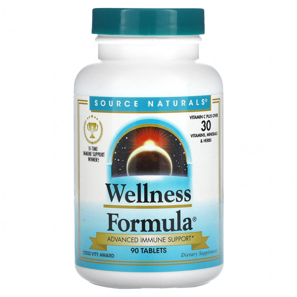  Source Naturals, Wellness Formula,   , 90     -     , -, 