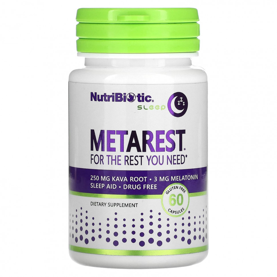  NutriBiotic, Sleep, MetaRest`` 60     -     , -, 