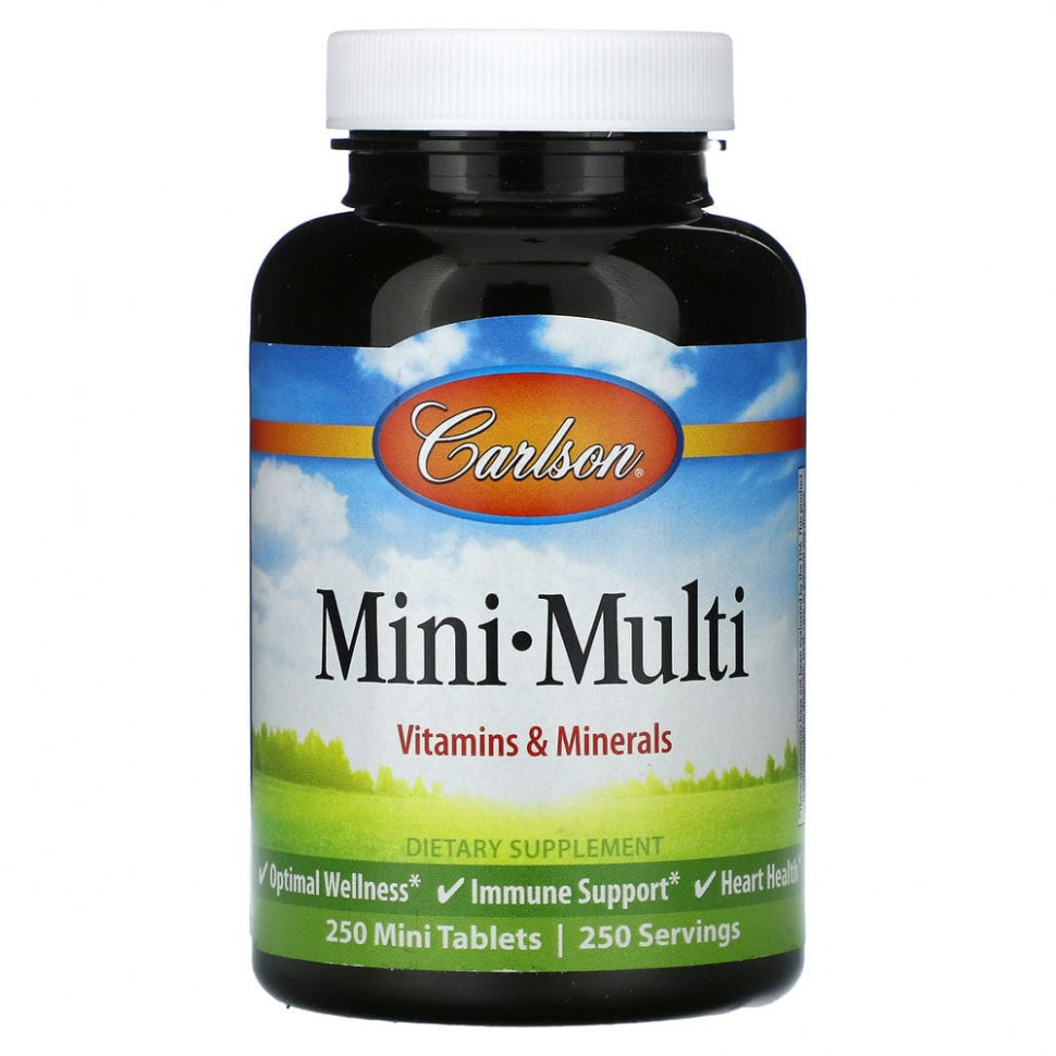 ������ ������ Carlson, Mini Multi, 250 ����-��������  IHerb (������) ����