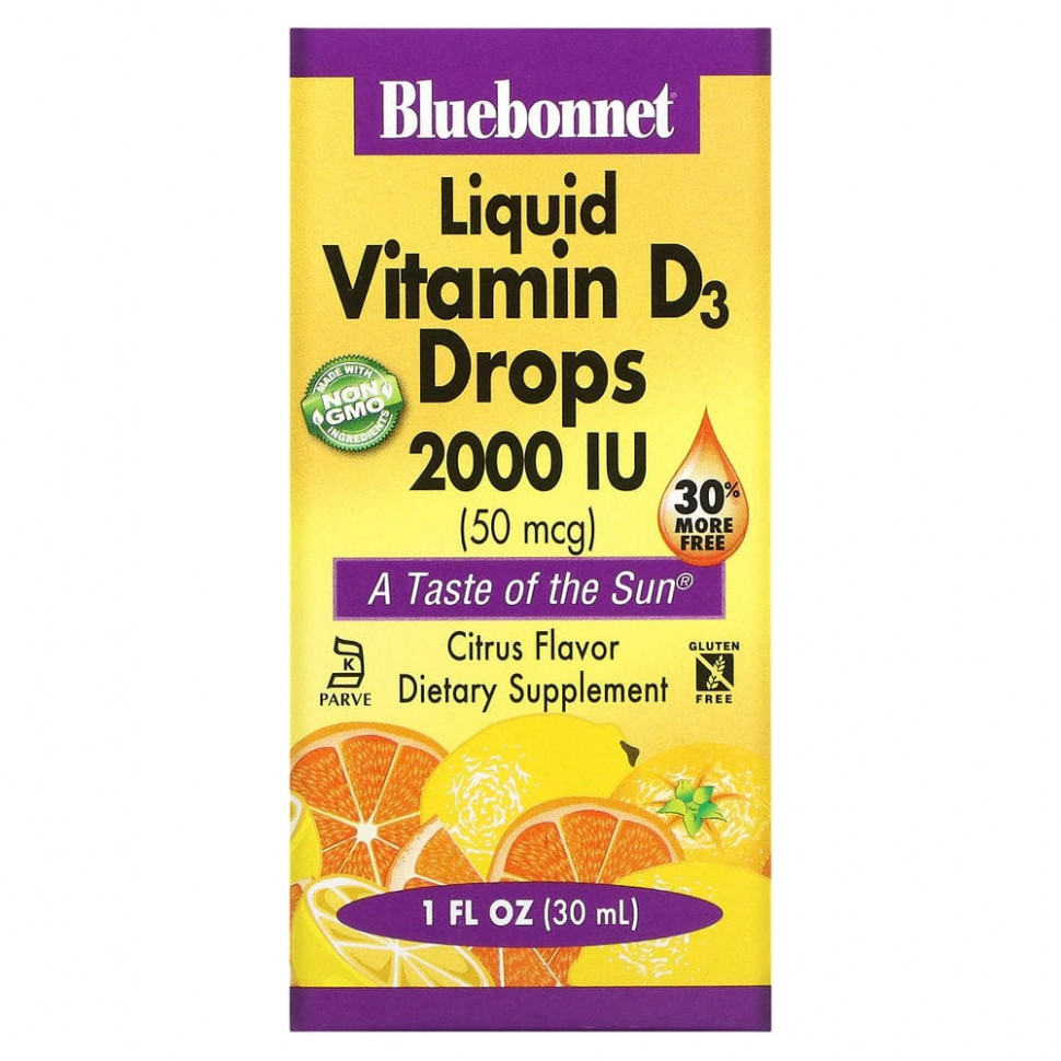  Bluebonnet Nutrition,   D3      , 2000 , 30  (1  )    -     , -, 