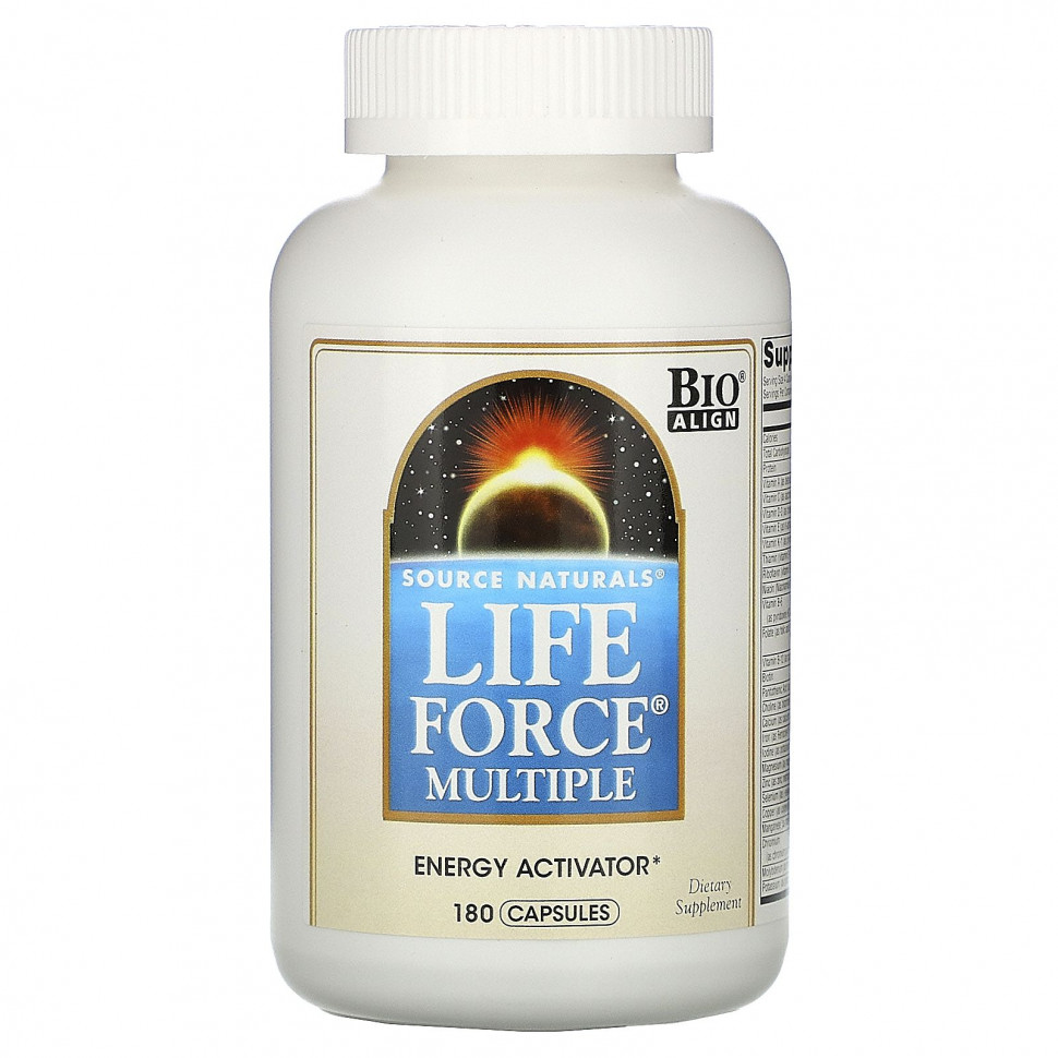  Source Naturals, Life Force Multiple, 180     -     , -, 