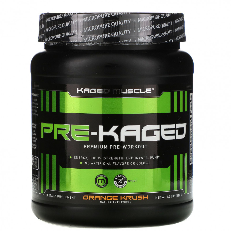  Kaged Muscle, PRE-KAGED,   ,  , 1,3  (596 )    -     , -, 